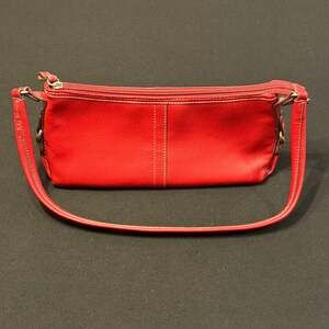 Relic by Fossil Red Genuine Leather Purse Y2K Style Soft Leather